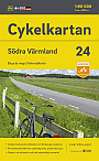 Fietskaart Zweden 24 Värmland Zuid  Cykelkartan