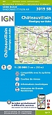 Topografische Wandelkaart van Frankrijk 3019SB - Chateauvillain  / Montigny-sur-Aube