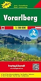 Wegenkaart - Landkaart Vorarlberg (oer 88) - Freytag & Berndt