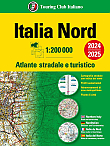 Wegenatlas Italië Noord Atlante Stradale d'Italia Nord 2024/2025 | Touring Club Italiano