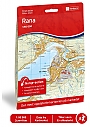 Topografische Wandelkaart Noorwegen 10120 Rana - Nordeca Norge