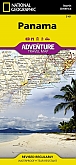 Wegenkaart - Landkaart Panama - Adventure Map National Geographic