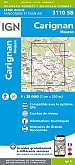 Topografische Wandelkaart van Frankrijk 3110SB - Carignan / Mouzon