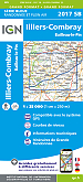 Topografische Wandelkaart van Frankrijk 2017SB - Illiers-Combray / Bailleau-le-Pin