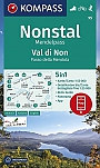 Wandelkaart 95 Nonstal; Val di Non Passo Mendola/Mendelpass Kompass