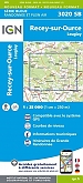 Topografische Wandelkaart van Frankrijk 3020SB - Recey-sur-Ource  / Leuglay