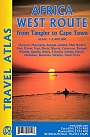 Wegenatlas Africa West Route: Tangier - Cape Town via Senegal Atlas - ITMB Map
