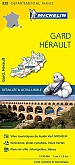 Fietskaart - Wegenkaart - Landkaart 339 Gard Herault - Departements de France - Michelin