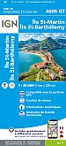 Topografische Wandelkaart Sint-Maarten 4606GT - Ile St-Martin / Ile St-Barthelemy (Guadeloupe)