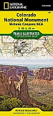 Wandelkaart 208 Colorado National Monument (Colorado) - Trails Illustrated Map / National Park Maps National Geographic