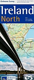 Wegenkaart - Landkaart Ireland North Ierland Noord Ordnance Survey