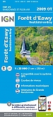 Topografische Wandelkaart van Frankrijk 2009OT - Forêt d'Eawy / Neufchâtel-en-Bray
