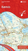 Topografische Wandelkaart Noorwegen 10022 Bomlo - Nordeca Norge