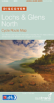 Fietskaart Lochs & Glens NN7C Cycle Map Sustrans