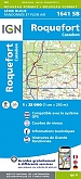Topografische Wandelkaart van Frankrijk 1641SB - Roquefort / St-Justin Cazaubon