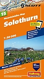 Mountainbikekaart 15 Solothurn Hallwag (met GPS)