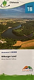 Wandelkaart Eifel 18 Bitburger Land Bitburg Speicherer Kyllburg - Wanderkarte Des Eifelvereins