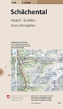 Topografische Wandelkaart Zwitserland 1192 Schächental Altdorf Erstfeld Gross Windgällen - Landeskarte der Schweiz