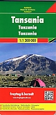 Wegenkaart - Landkaart Tanzania - Freytag & Berndt