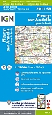 Topografische Wandelkaart van Frankrijk 2011SB - Fleury-sur-Andelle / Lyons-la-Forêt