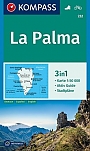 Wandelkaart 232 La Palma Kompass