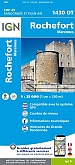Topografische Wandelkaart van Frankrijk 1430OT - Rochefort / Marennes