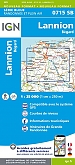 Topografische Wandelkaart van Frankrijk 0715SB Lannion - Lannion Trebeurden