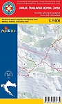 Wandelkaart Kroatië 14 Dinara Troglavska Skupina Zapad (West) | Croatian Mountain Rescue Service