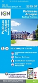 Topografische Wandelkaart van Frankrijk 2315OT - Palaiseau - Arpajon / Foret de Verrieres