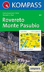 Wandelkaart 101 Monte Pasubio, Rovereto, Recoaro Terme Kompass