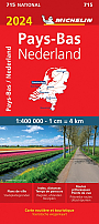Wegenkaart - Landkaart 715 Nederland 2024 - Michelin National