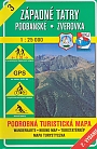 Wandelkaart 3 Zapadne Tatry Westelijke Tatra | VKU