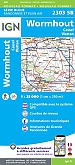 Topografische Wandelkaart van Frankrijk 2303SB - Wormhout / Cassel Watten
