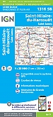 Topografische Wandelkaart van Frankrijk 1316SB - St-Hilaire-du-Harcouïet St-James