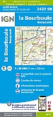 Topografische Wandelkaart van Frankrijk 2433SB - La Bourboule / Bourg-Lastic