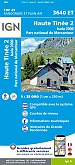 Topografische Wandelkaart van Frankrijk 3640ET - Haute Tinee 2 - Isola 2000 PN Mercantour St.-Sauveur- sur-Tinee, Beuil