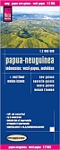 Wegenkaart - Landkaart Papoea-Nieuw-Guinea (Irian Jaya) (met Indonesië: Molukken en West-Papua - World Mapping Project (Reise Kn