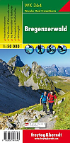 Wandelkaart WK364 Bregenzerwald - Rheintal - Freytag & Berndt