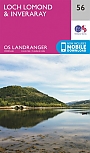 Topografische Wandelkaart 56 Loch Lomond / Inveraray - Landranger Map