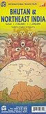 Wegenkaart - Landkaart Bhutan & India Noord - ITMB Map