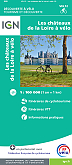 Fietskaart 12 Les Chateaux de la Loire à vélo | IGN