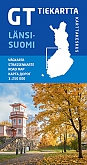 Wegenkaart Fietskaart GT3 Finland West Länsi-Suomi | Karttakeskus Ulkoilukartta
