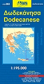Wegenkaart - Fietskaart 60 Dodecanese - Orama Maps