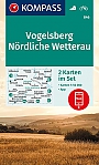 Wandelkaart 846 Vogelsberg, Nördliche Wetterau Fulda Kompass