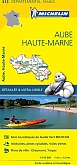 Fietskaart - Wegenkaart - Landkaart 313 Aube Haute Marne - Départements de France - Michelin