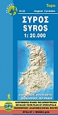 Wandelkaart Fietskaart 10.22 Syros Anavasi