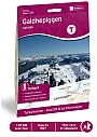 Topografische Wandelkaart Noorwegen 2655 Galdhøpiggen - Nordeca Turkart