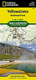 Wegenkaart 201 Yellowstone National Park - Trails Illustrated Map / National Park Maps National Geographic
