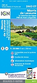 Topografische Wandelkaart van Frankrijk 2443ET - Monts de Lacaune / La Salvetat-sur-Agout PNR
