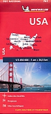 Wegenkaart - Landkaart 761 USA Verenigde Staten - Michelin National
